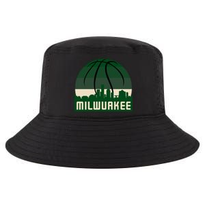 Milwaukee Basketball City Skyline Cool Comfort Performance Bucket Hat