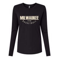 Milwaukee Basketball Classic EST 1968 Womens Cotton Relaxed Long Sleeve T-Shirt