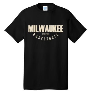 Milwaukee Basketball Classic EST 1968 Tall T-Shirt