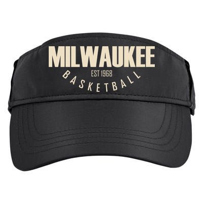 Milwaukee Basketball Classic EST 1968 Adult Drive Performance Visor