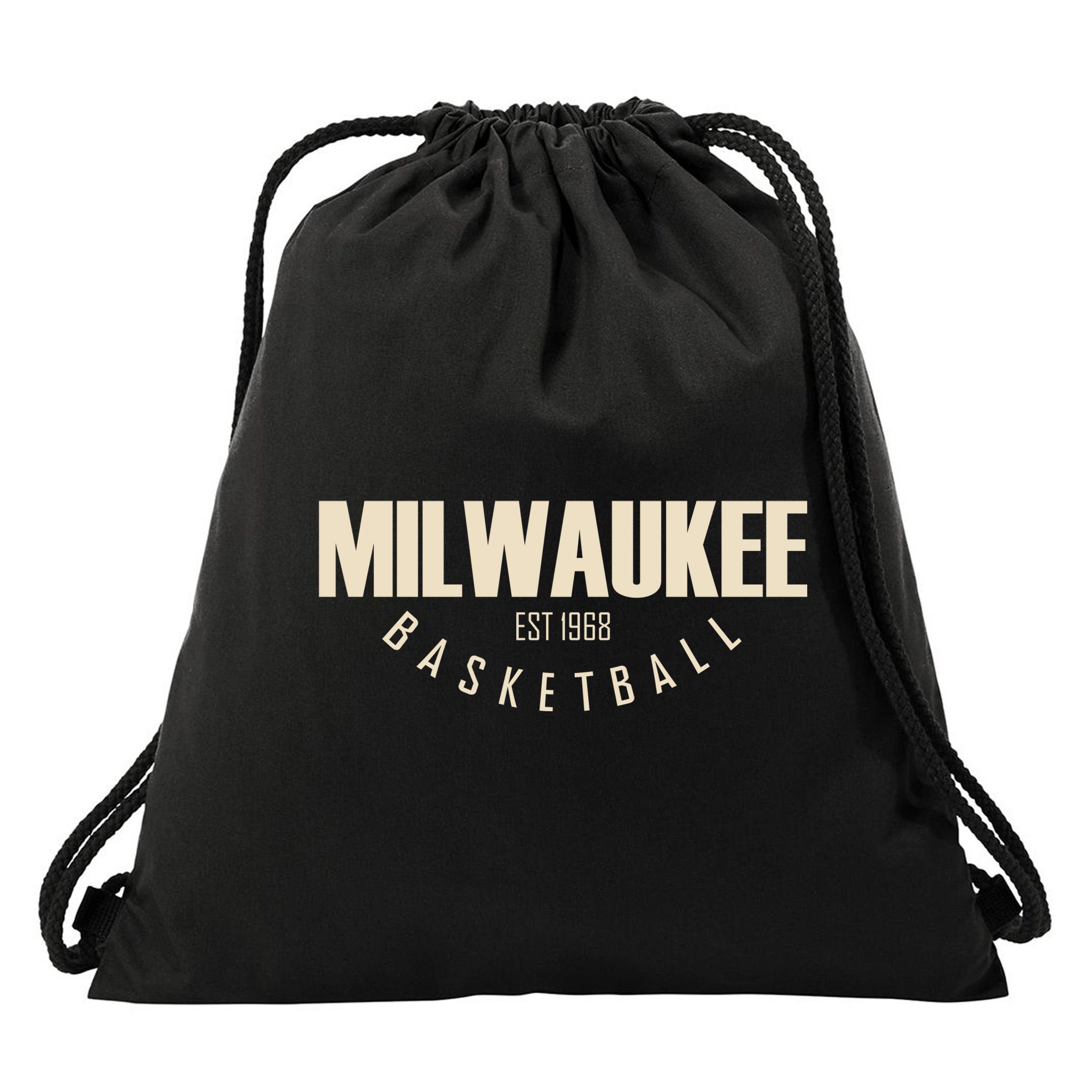 Milwaukee Basketball Classic EST 1968 Drawstring Bag