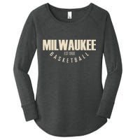 Milwaukee Basketball Classic EST 1968 Women's Perfect Tri Tunic Long Sleeve Shirt