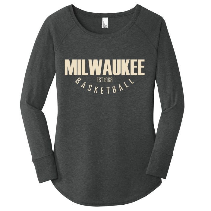 Milwaukee Basketball Classic EST 1968 Women's Perfect Tri Tunic Long Sleeve Shirt