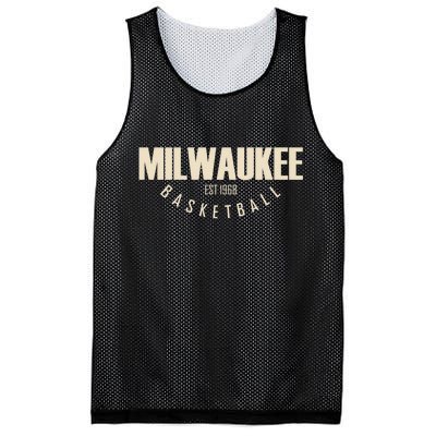 Milwaukee Basketball Classic EST 1968 Mesh Reversible Basketball Jersey Tank