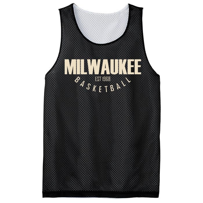 Milwaukee Basketball Classic EST 1968 Mesh Reversible Basketball Jersey Tank