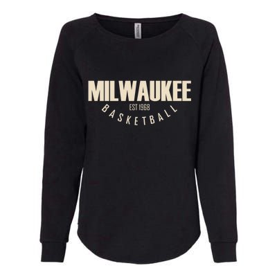 Milwaukee Basketball Classic EST 1968 Womens California Wash Sweatshirt