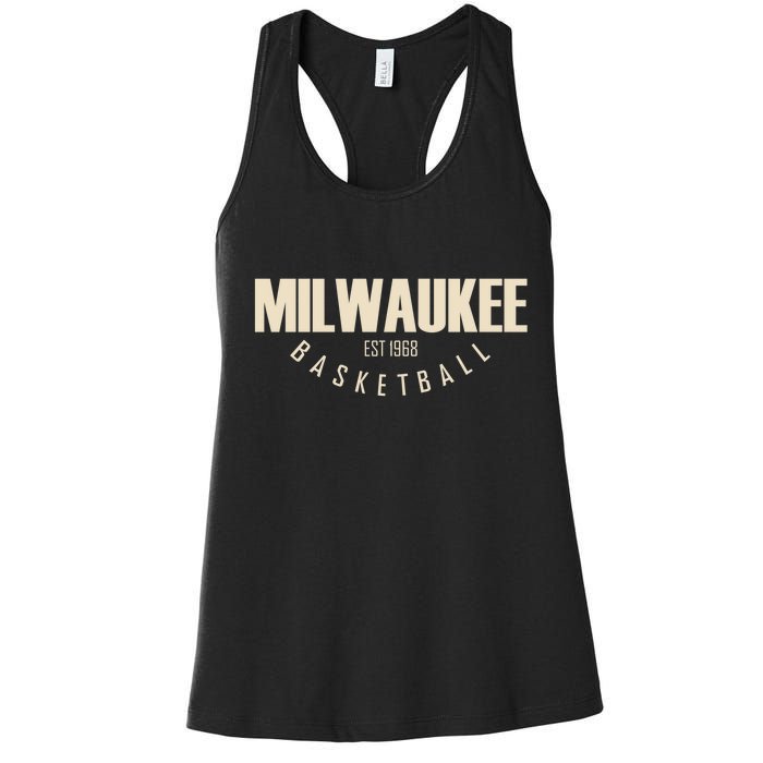 Milwaukee Basketball Classic EST 1968 Women's Racerback Tank