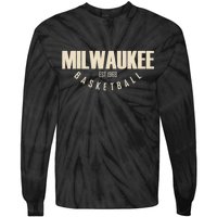 Milwaukee Basketball Classic EST 1968 Tie-Dye Long Sleeve Shirt