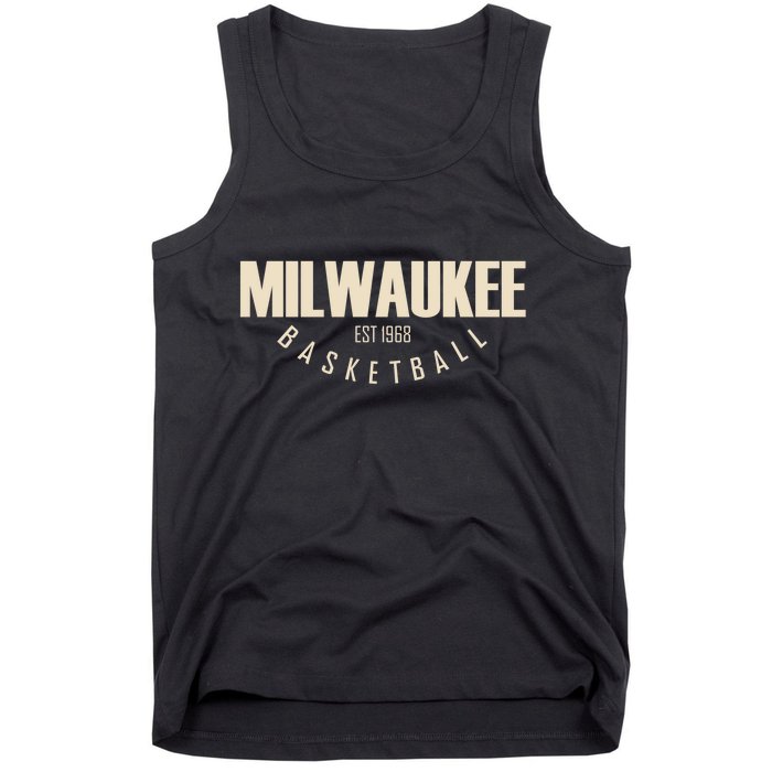 Milwaukee Basketball Classic EST 1968 Tank Top