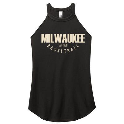 Milwaukee Basketball Classic EST 1968 Women’s Perfect Tri Rocker Tank