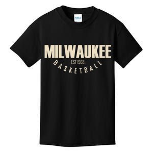 Milwaukee Basketball Classic EST 1968 Kids T-Shirt