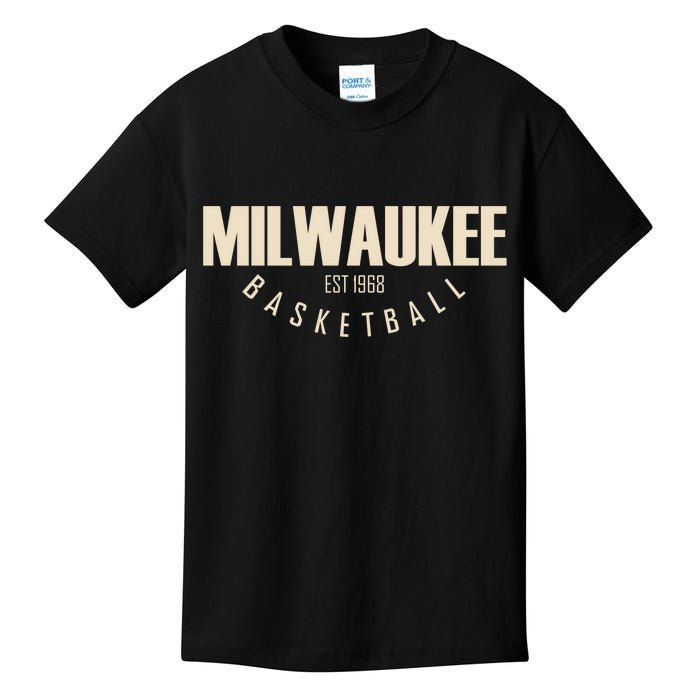 Milwaukee Basketball Classic EST 1968 Kids T-Shirt