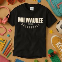 Milwaukee Basketball Classic EST 1968 Kids T-Shirt