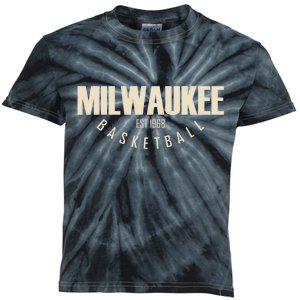 Milwaukee Basketball Classic EST 1968 Kids Tie-Dye T-Shirt