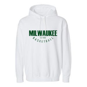 Milwaukee Basketball Classic EST 1968 Garment-Dyed Fleece Hoodie