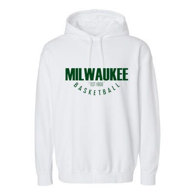 Milwaukee Basketball Classic EST 1968 Garment-Dyed Fleece Hoodie