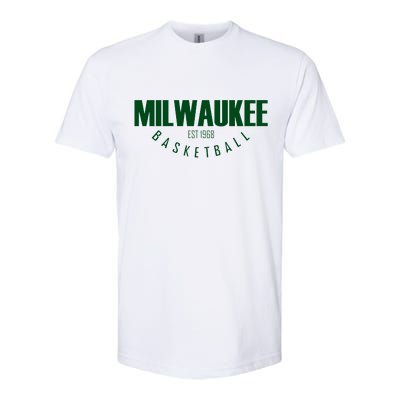 Milwaukee Basketball Classic EST 1968 Softstyle® CVC T-Shirt