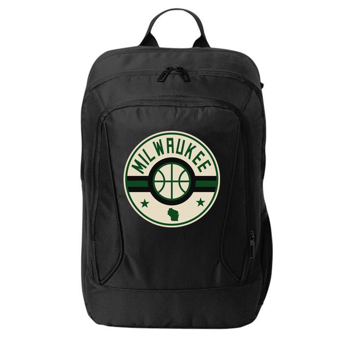 Milwaukee Basketball Stars And Stripes Wisconsin Map City Backpack