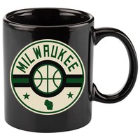Milwaukee Basketball Stars And Stripes Wisconsin Map 11oz C Handle Ceramic Mug