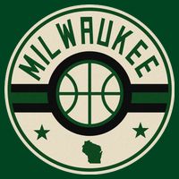 Milwaukee Basketball Stars And Stripes Wisconsin Map Button