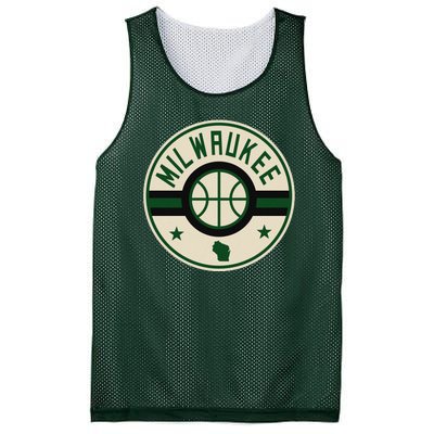 Milwaukee Basketball Stars And Stripes Wisconsin Map Mesh Reversible Basketball Jersey Tank