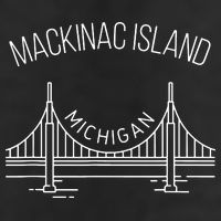 Mackinac Island Michigan Adult Drive Performance Visor