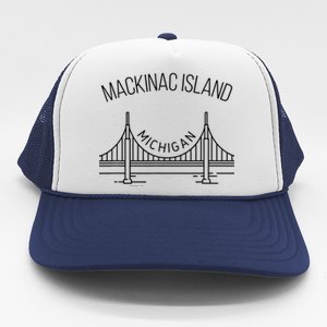 Mackinac Island Michigan Trucker Hat