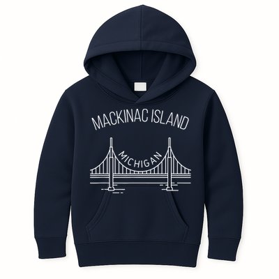 Mackinac Island Michigan Kids Hoodie