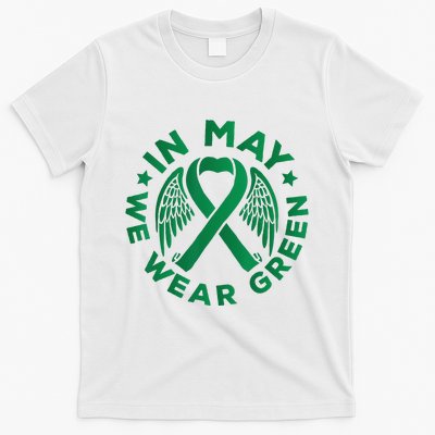 May is Mental Health Awareness Month In May We Wear Green T-Shirt