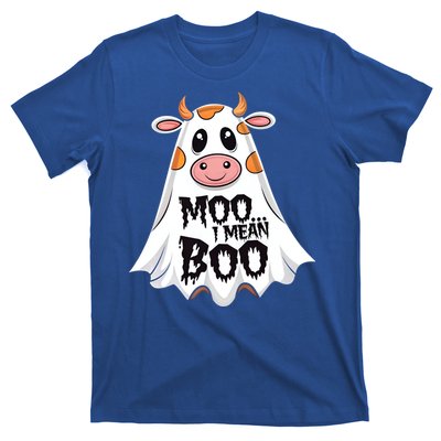 Moo I Mean Boo Cow Halloween Animal Fun Costume Party Great Gift T-Shirt