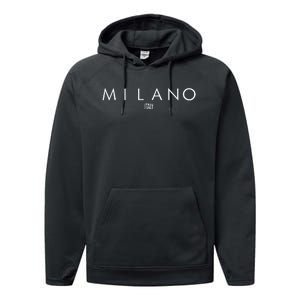 Milano Italy Performance Fleece Hoodie