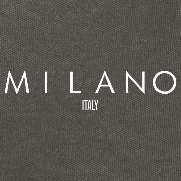 Milano Italy Cotton Canvas Backpack