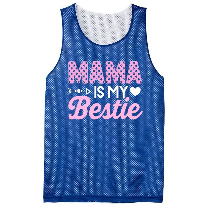 Mama Is My Bestie Funny Mommy Life Quotes Mothers Day Cool Gift Mesh Reversible Basketball Jersey Tank