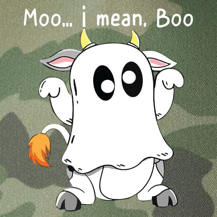 Moo I Mean Boo Ghost Cow Ghost Cow Halloween Farmer Legacy Tie Dye Trucker Hat