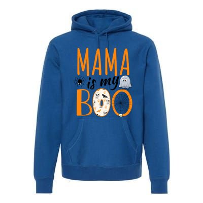 Mama Is My Boo Funny Halloween Costume Cool Gift Premium Hoodie