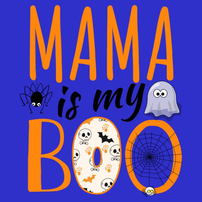 Mama Is My Boo Funny Halloween Costume Cool Gift 16 in Basic Backpack