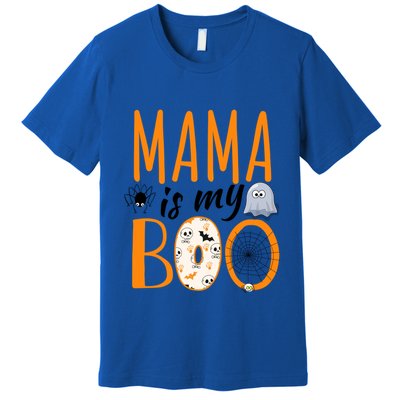 Mama Is My Boo Funny Halloween Costume Cool Gift Premium T-Shirt