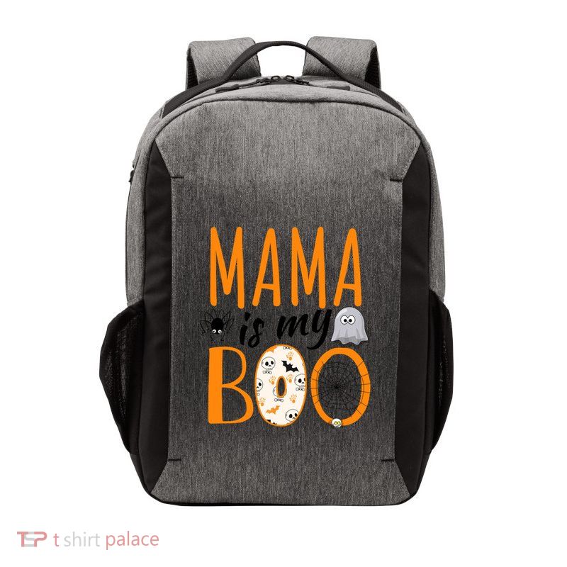 Mama Is My Boo Funny Halloween Costume Cool Gift Vector Backpack