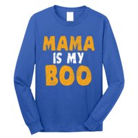 Mama Is My Boo Funny Halloween Party Costume Gift Long Sleeve Shirt