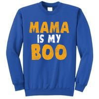 Mama Is My Boo Funny Halloween Party Costume Gift Sweatshirt