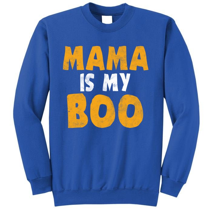 Mama Is My Boo Funny Halloween Party Costume Gift Sweatshirt