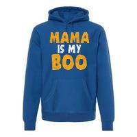 Mama Is My Boo Funny Halloween Party Costume Gift Premium Hoodie