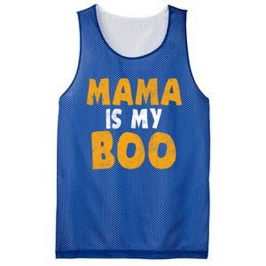 Mama Is My Boo Funny Halloween Party Costume Gift Mesh Reversible Basketball Jersey Tank