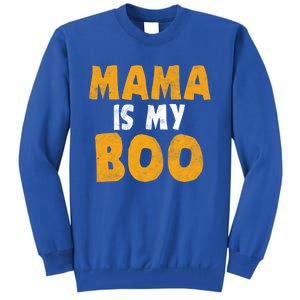 Mama Is My Boo Funny Halloween Party Costume Gift Tall Sweatshirt