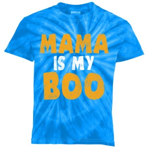 Mama Is My Boo Funny Halloween Party Costume Gift Kids Tie-Dye T-Shirt