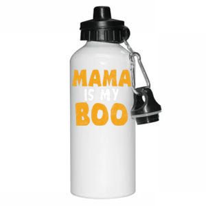 Mama Is My Boo Funny Halloween Party Costume Gift Aluminum Water Bottle