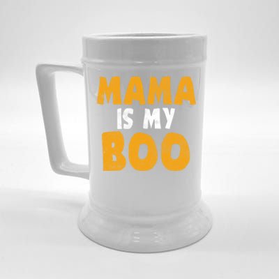 Mama Is My Boo Funny Halloween Party Costume Gift Beer Stein