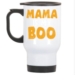 Mama Is My Boo Funny Halloween Party Costume Gift Stainless Steel Travel Mug