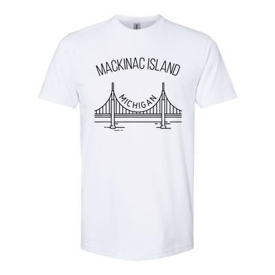 Mackinac Island Michigan Softstyle® CVC T-Shirt