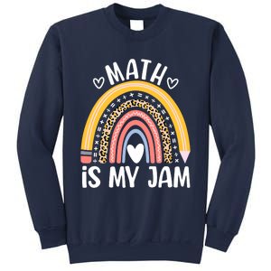 Math Is My Jam First Day Back To School Math Teacher Student Sweatshirt